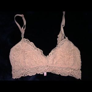 Peach Lacy Bralette